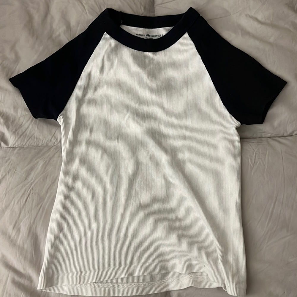 Never worn brandy shirt black and white